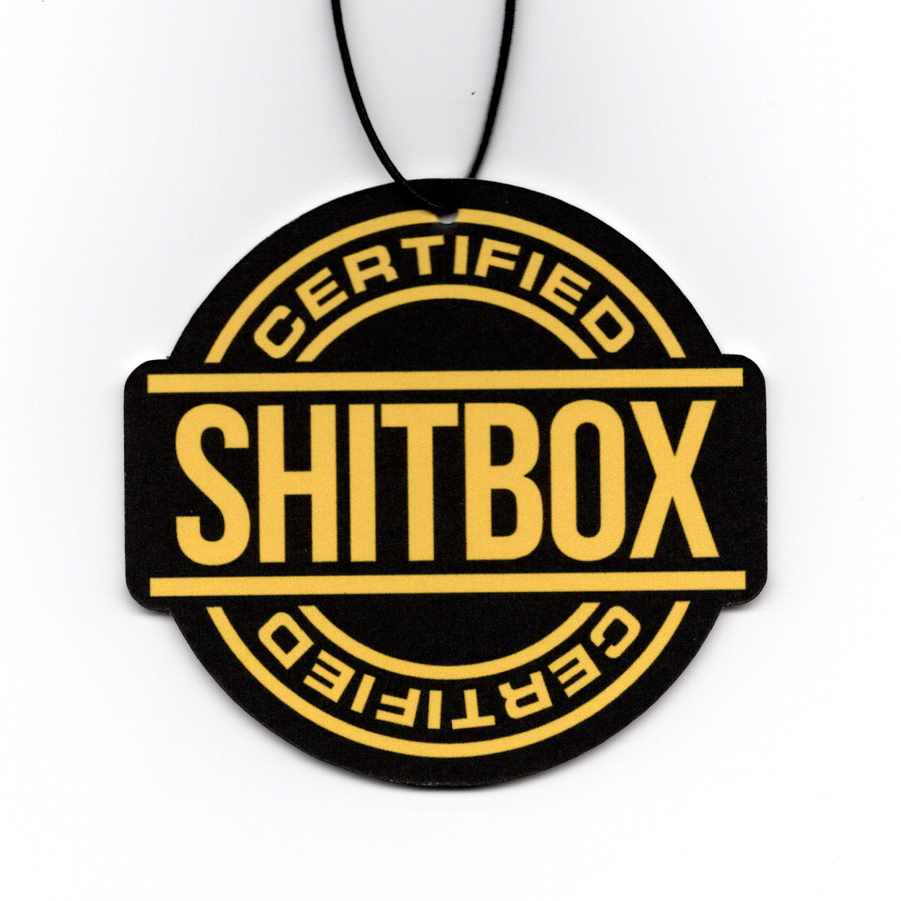 Certified Shitbox Car Air Freshener