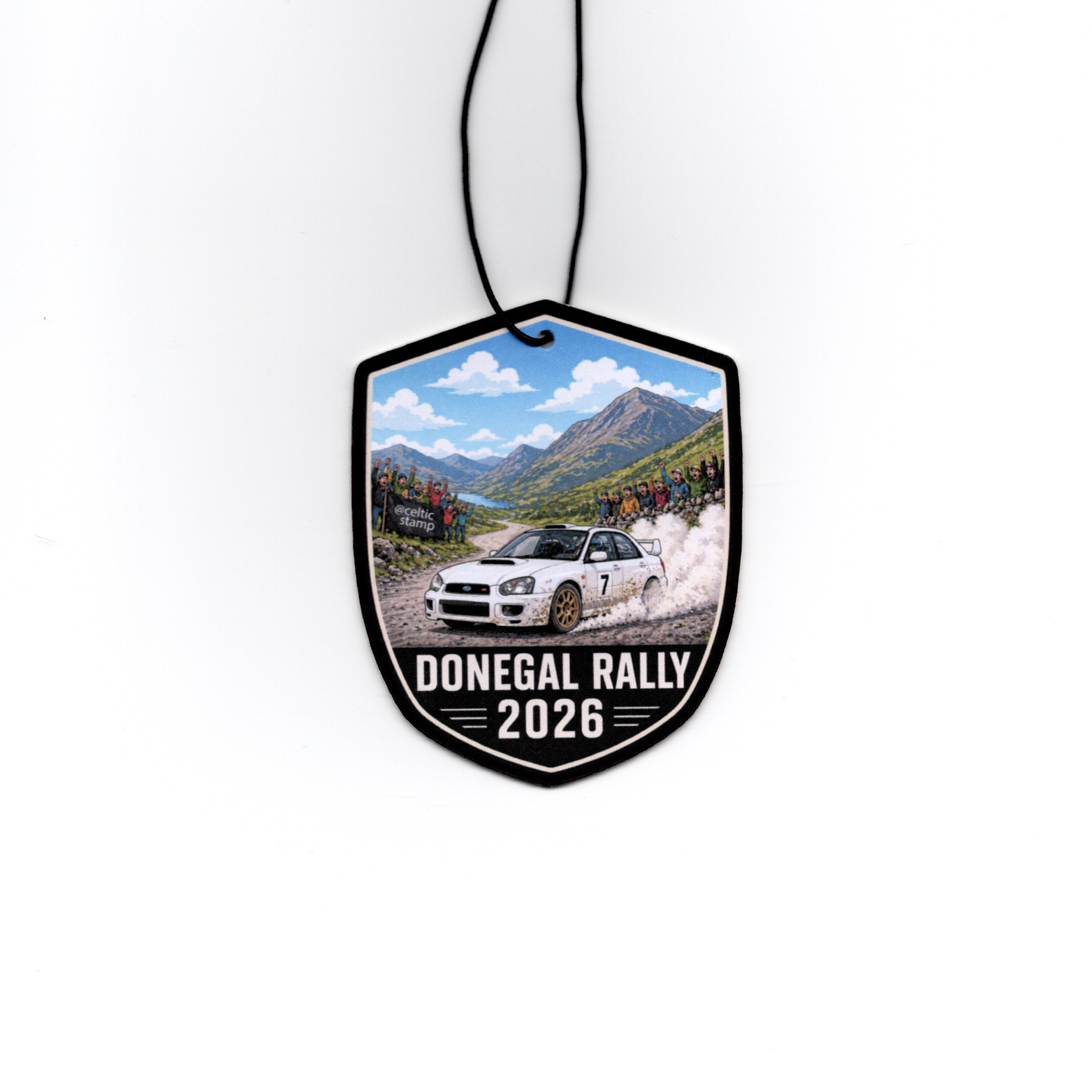 Donegal Rally Car Air Freshener