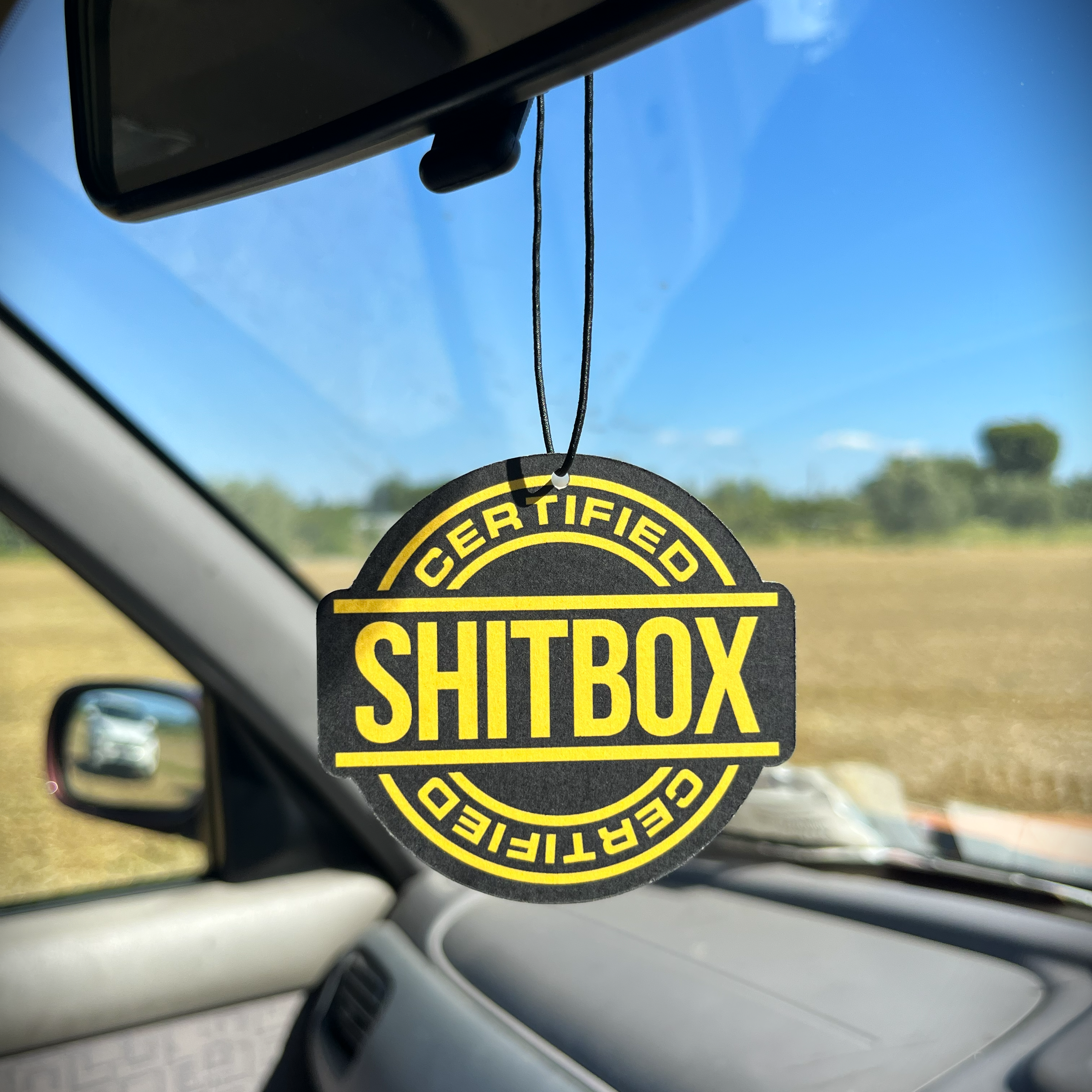 Certified Shitbox Car Air Freshener